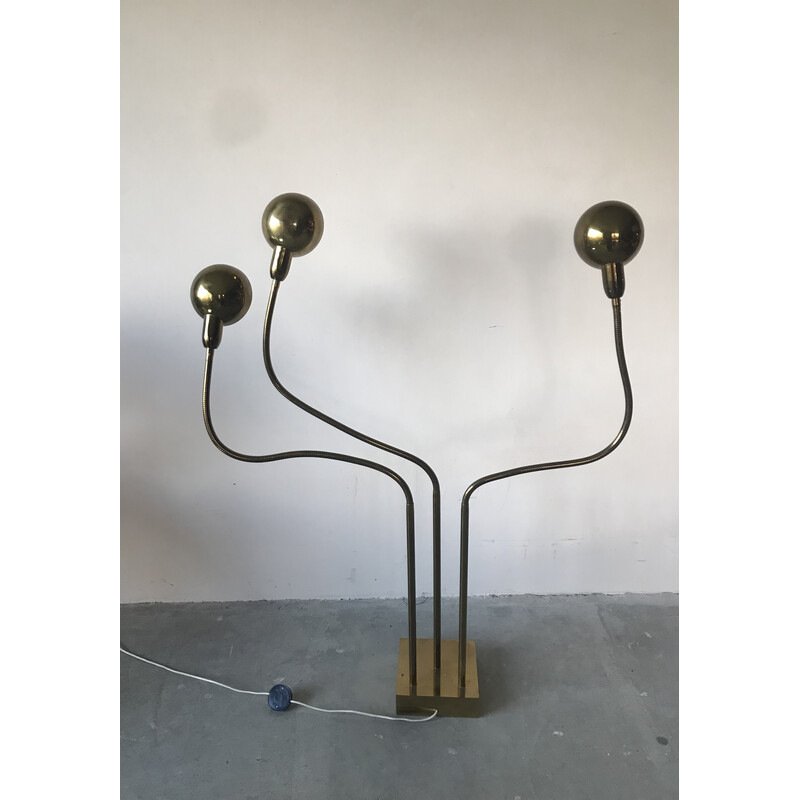 Vintage Hydra Floor Lamp By Pierre Folie For Jacques Charpentier, 1970