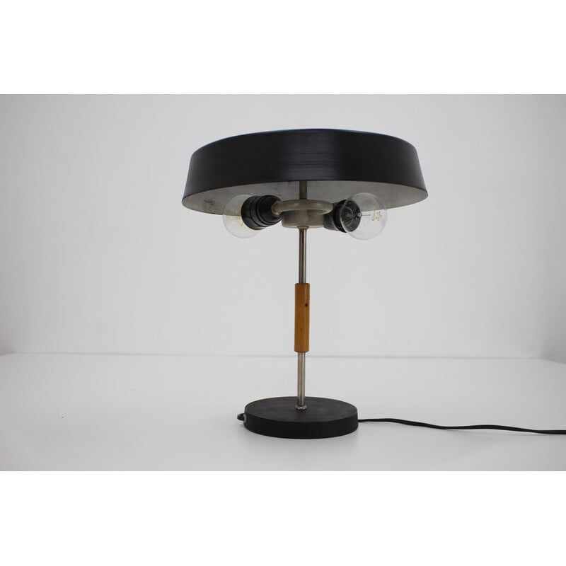 Lampe de bureau vintage par Lumeta Poznan, Pologne 1950