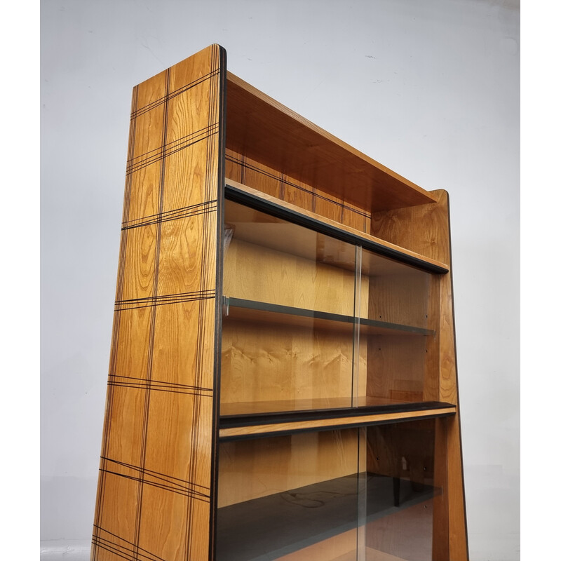 Vitrine vintage marron, 1970