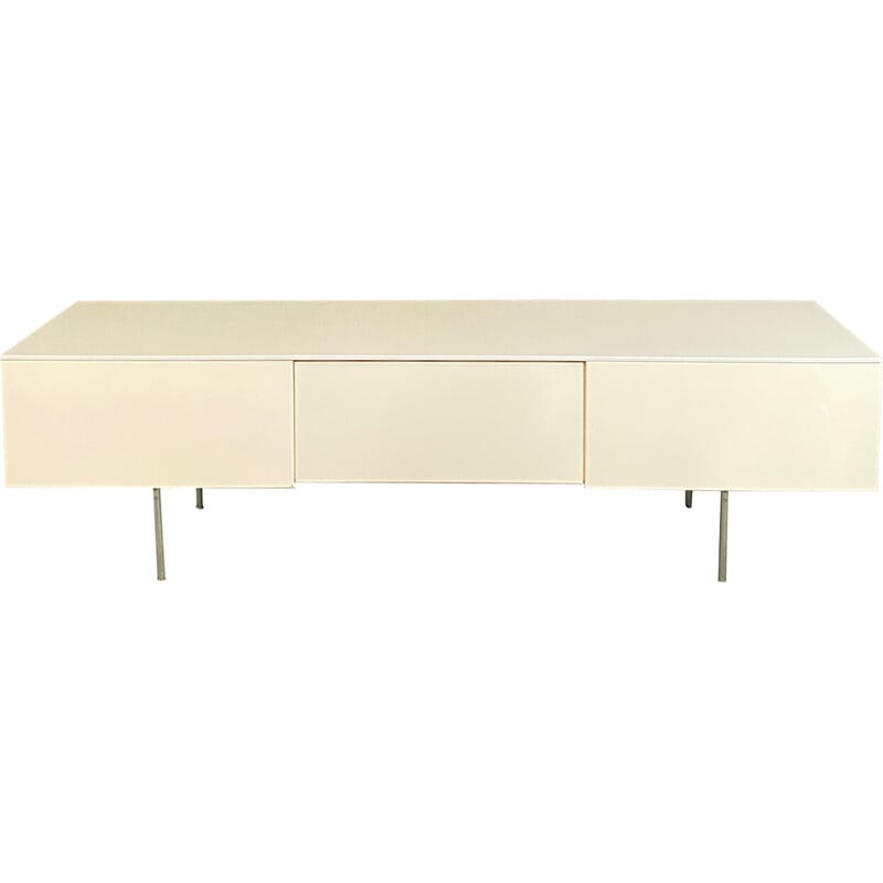 Vintage "Xilitalia" sideboard in aluminum and wood by Antonio Citterio and Paolo Nava, Italy 1999