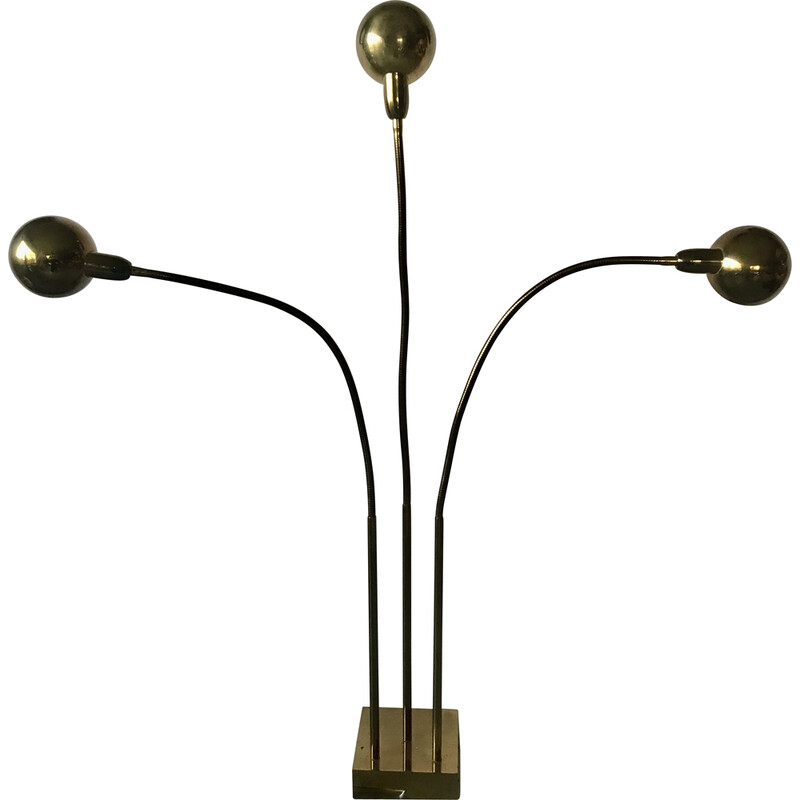 Lampadaire vintage Hydra Par Pierre Folie Pour Jacques Charpentier, 1970