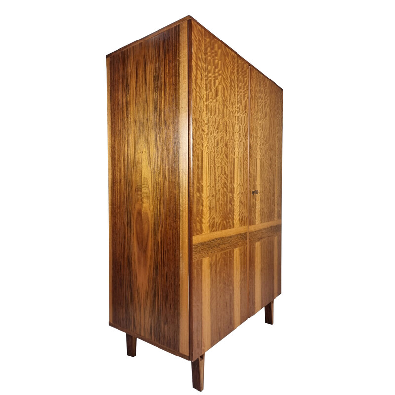 Armoire vintage en frêne par Frantisek Mezulanik pour Novy Home, 1973