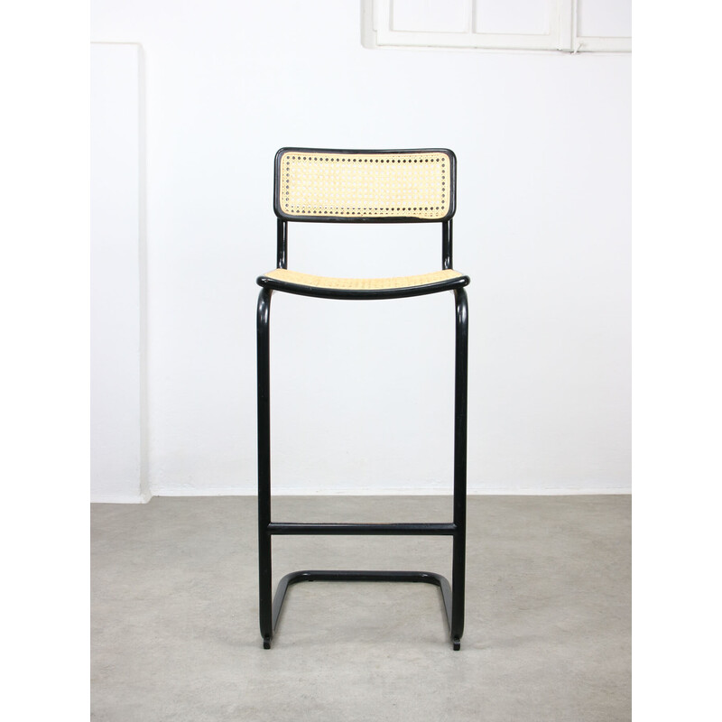 Par de cadeiras de bar Cesca vintage de Marcel Breuer