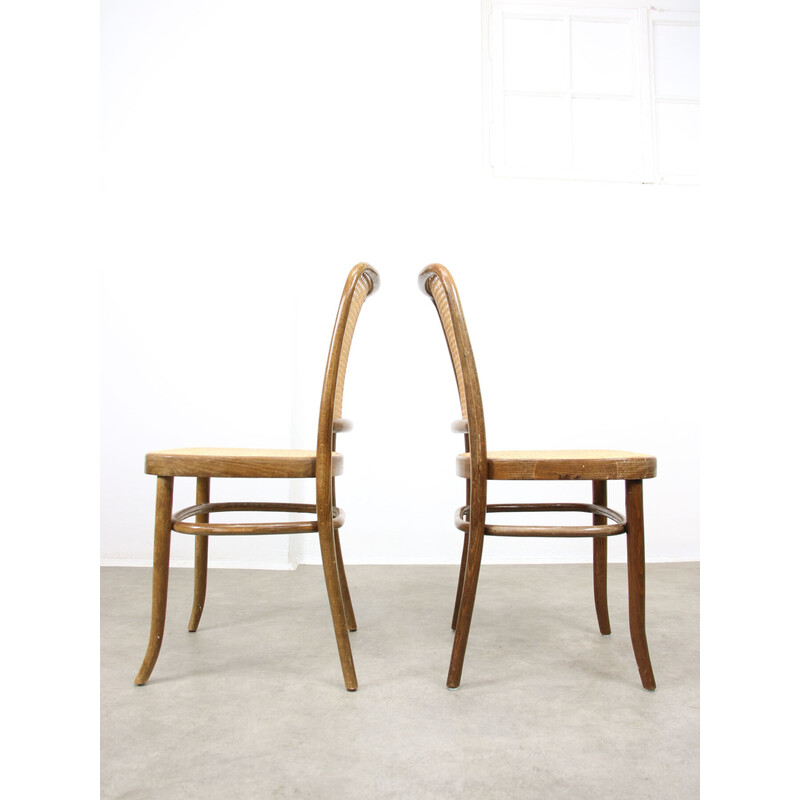 Lot de 4 chaises vintage No. 811 par Michael Thonet