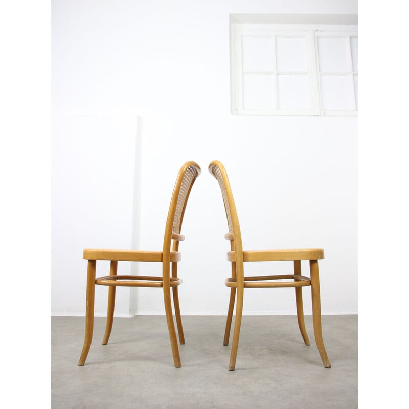 Pair of vintage No. 811 chairs by Michael Thonet