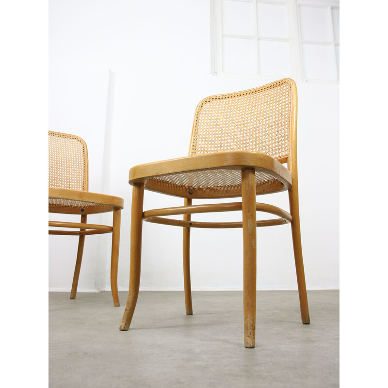 Pair of vintage No. 811 chairs by Michael Thonet