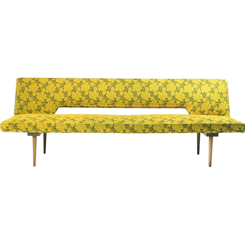 Canapé-lit en motif floral par Miroslav Navratil - 1960