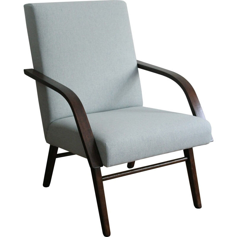 Mid-Century Armchair with a new fabric from the Kirkby Design - 1970s