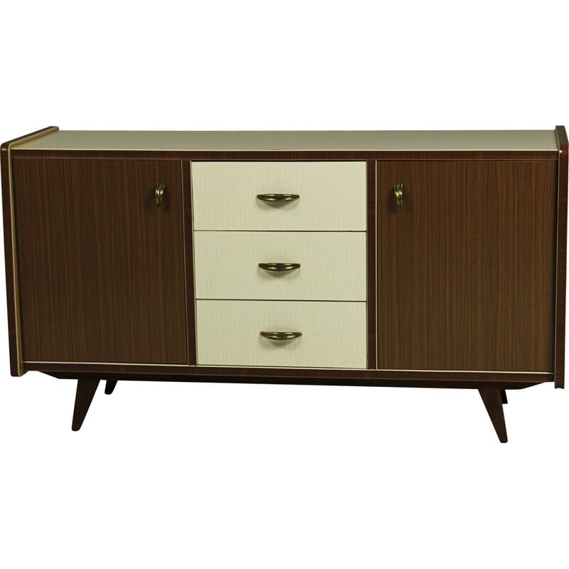 Buffet vintage en bois et formica, Allemagne 1960