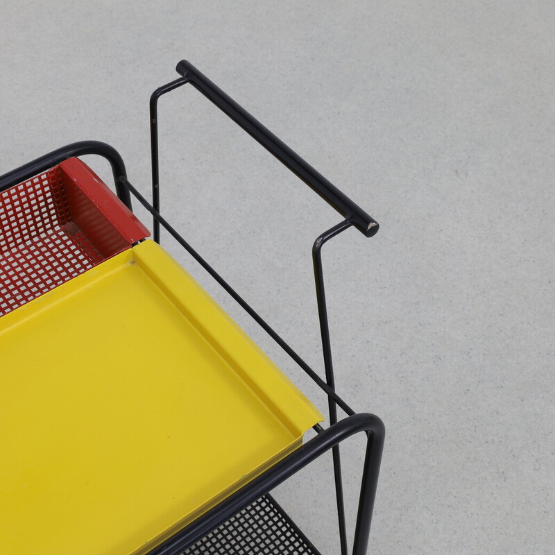 Vintage serving trolley by Floris Fiedeldij for Artimeta, 1960