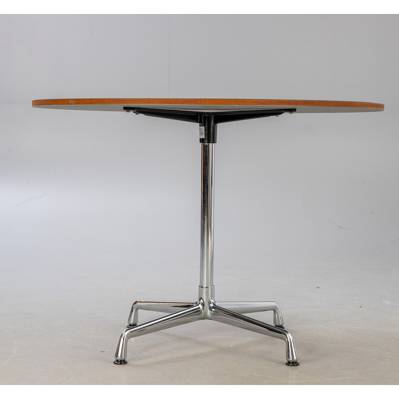 Tavolo rotondo vintage di Charles e Ray Eames per Vitra