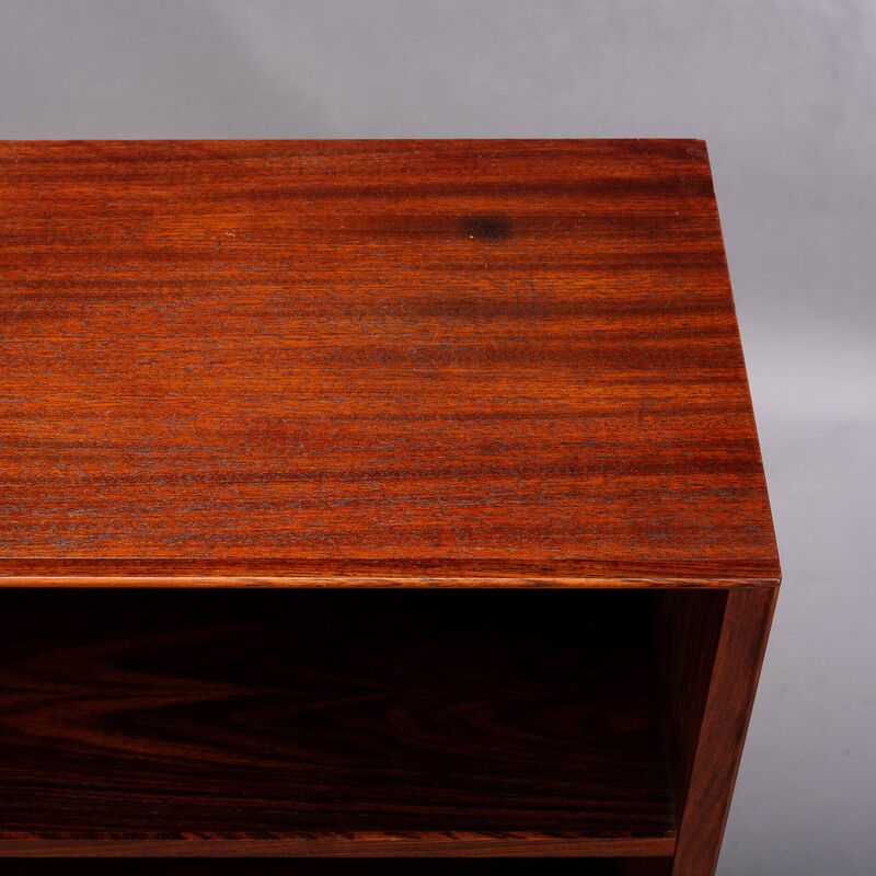 Vintage rosewood veneer bookcase for Brouer Mobelfabrik, Denmark 1960