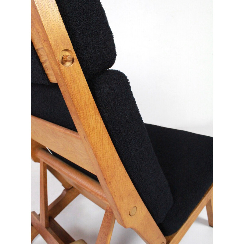 Vintage armchair model AP71 in solid oak by Hans J Wegner for AP Stolen, Denmark 1960