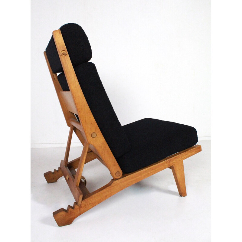 Vintage Sessel Modell AP71 aus massiver Eiche von Hans J Wegner für AP Stolen, Dänemark 1960