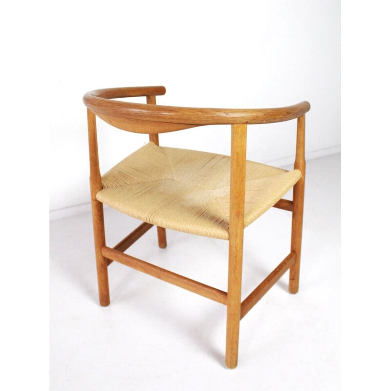 Vintage model PP102 armchair in solid wood by Hans J Wegner for PP Mobler, 1969