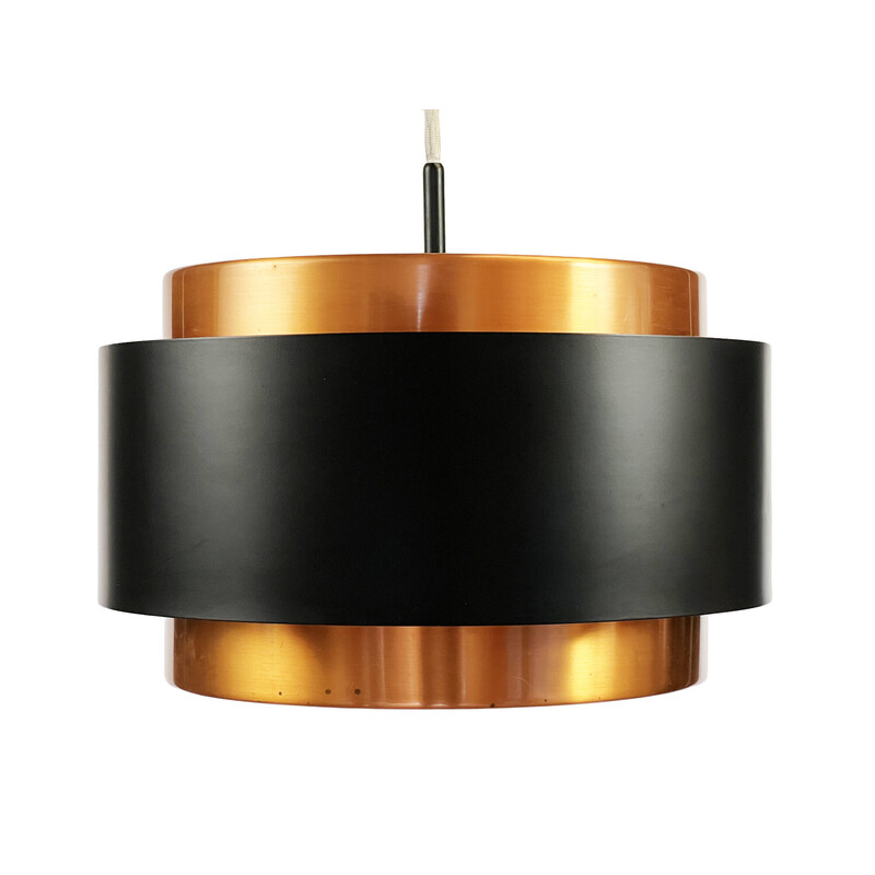 Vintage "Saturn" pendant lamp in plexiglass by Jo Hammerborg for Fog and Mørup, Denmark 1960