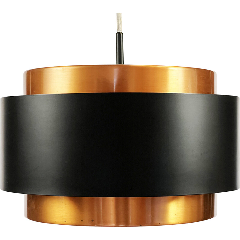 Vintage "Saturn" pendant lamp in plexiglass by Jo Hammerborg for Fog and Mørup, Denmark 1960