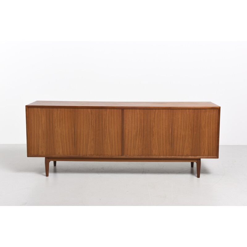 Teak tabmour doors sideboard by Arne Vodder - 1960s