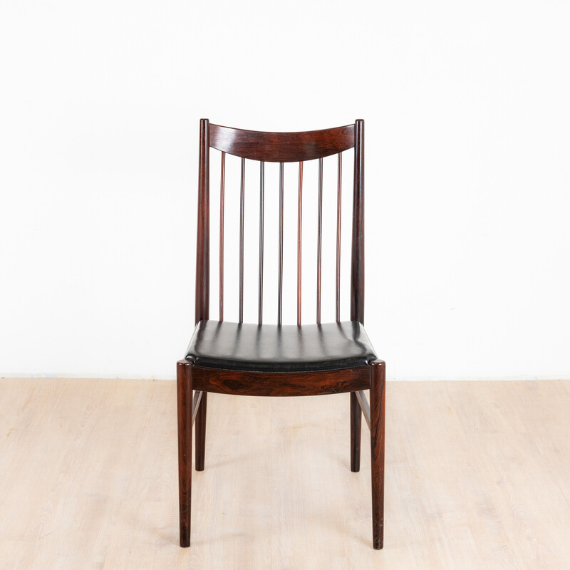 Vintage Rio rosewood chairs by Arne Vodder for Sibast furniture, Denmark 1960