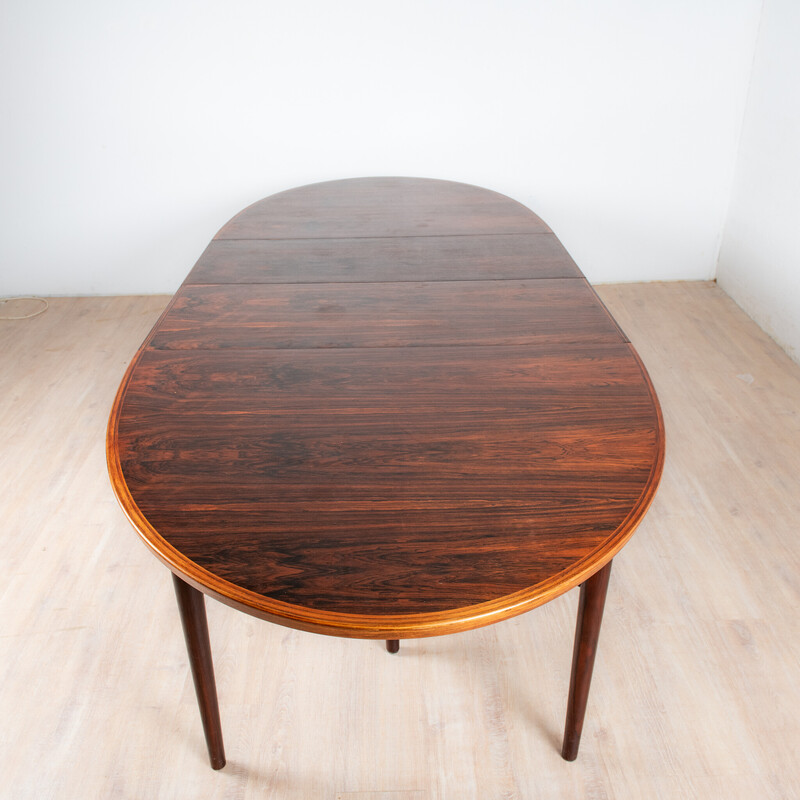 Vintage model 212 table in rosewood by Arne Vodder for Sibast Furniture, Denmark 1960