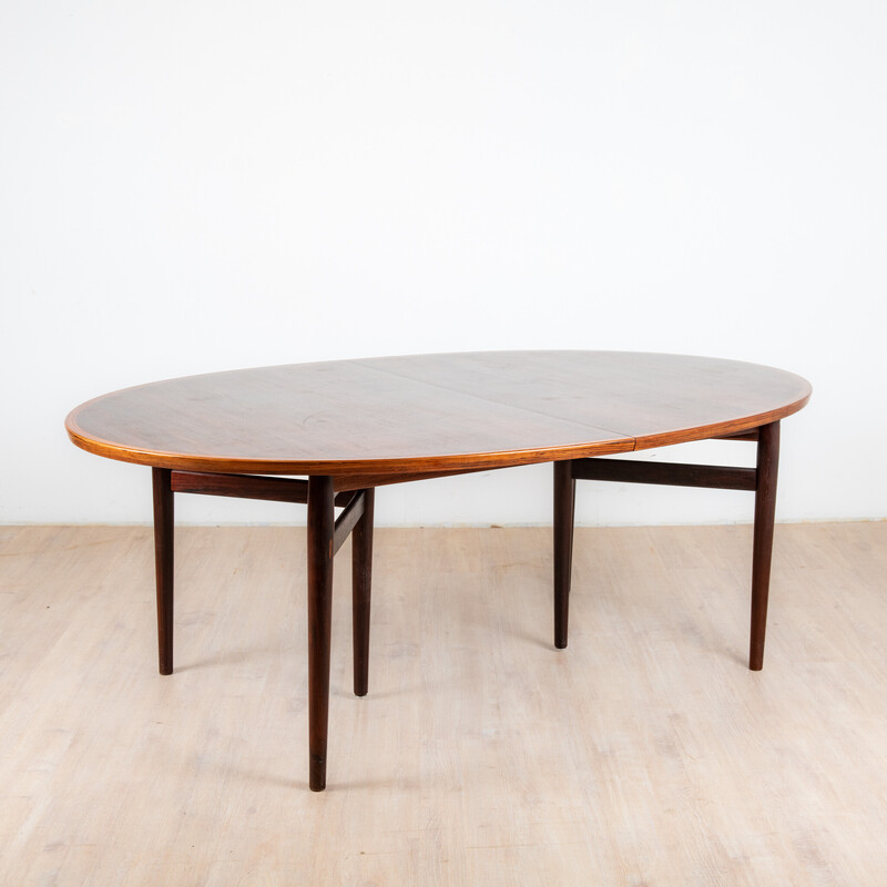 Vintage Tisch Modell 212 aus Palisanderholz von Arne Vodder für Sibast Furniture, Dänemark 1960