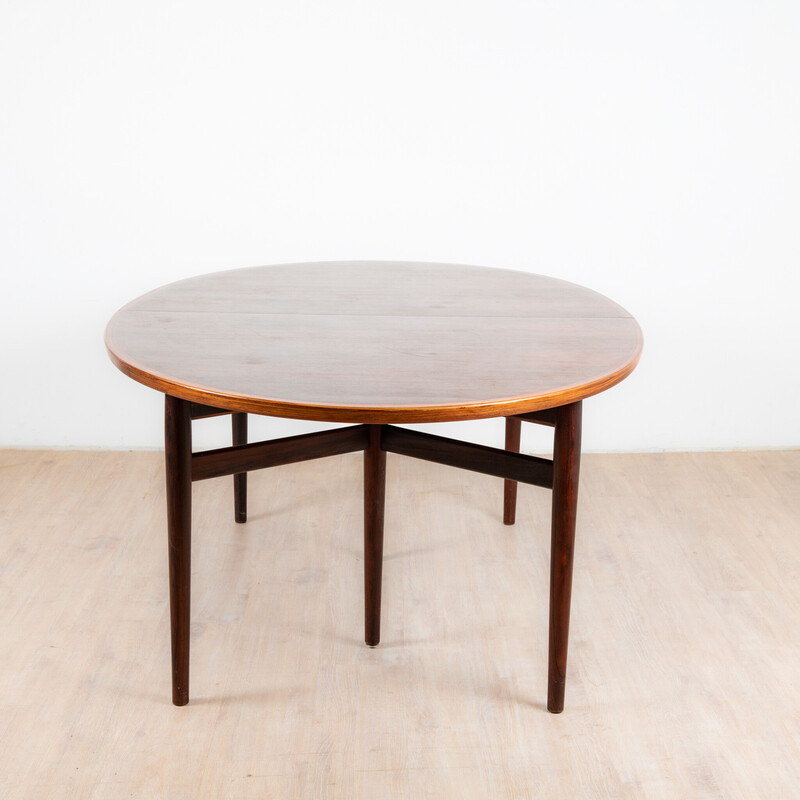 Vintage Tisch Modell 212 aus Palisanderholz von Arne Vodder für Sibast Furniture, Dänemark 1960