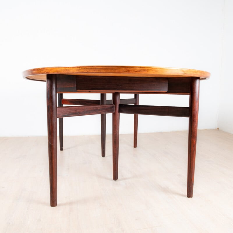 Vintage model 212 table in rosewood by Arne Vodder for Sibast Furniture, Denmark 1960