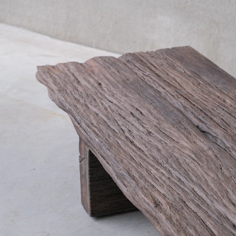 Vintage wooden coffee table, France 1930