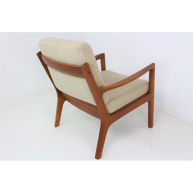 Senator Lounge Chair in Teak by Ole Wanscher - 1960s