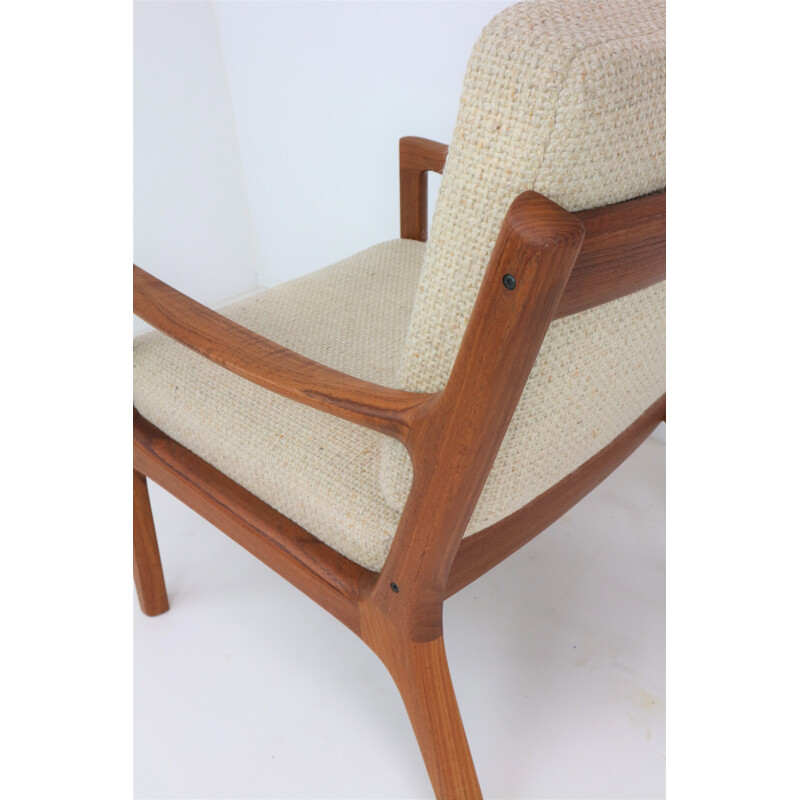 Senator Lounge Chair in Teak by Ole Wanscher - 1960s