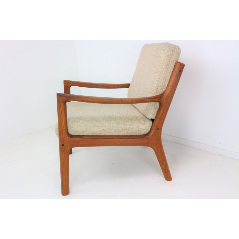 Senator Lounge Chair in Teak by Ole Wanscher - 1960s