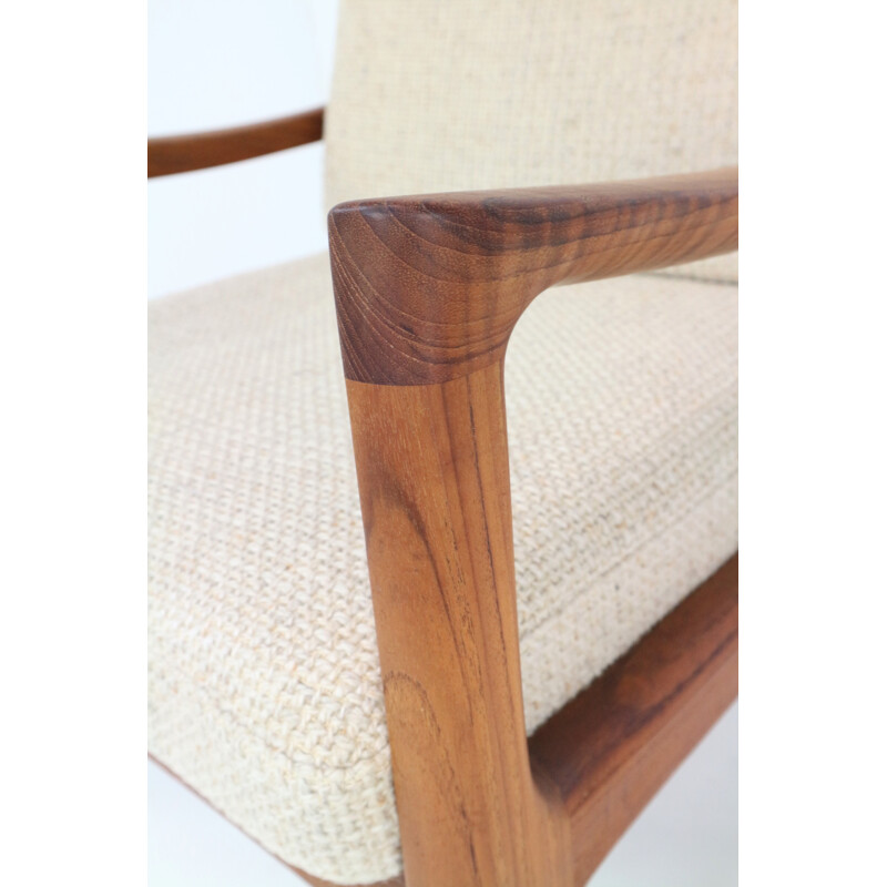 Senator Lounge Chair in Teak by Ole Wanscher - 1960s