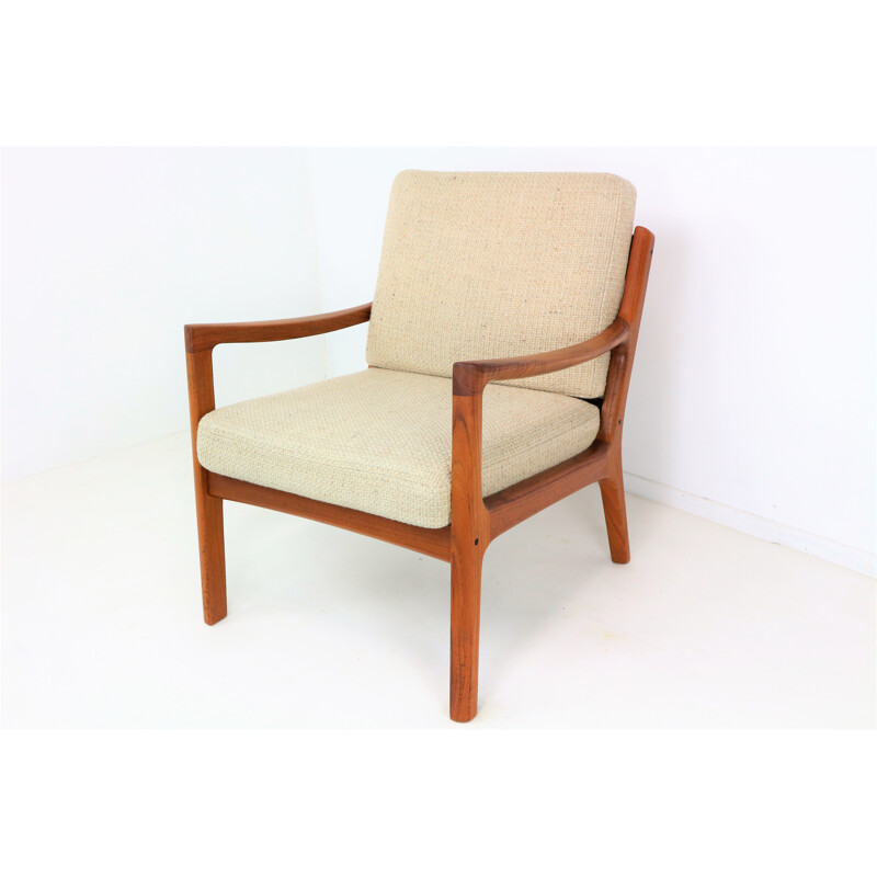 Senator Lounge Chair in Teak by Ole Wanscher - 1960s