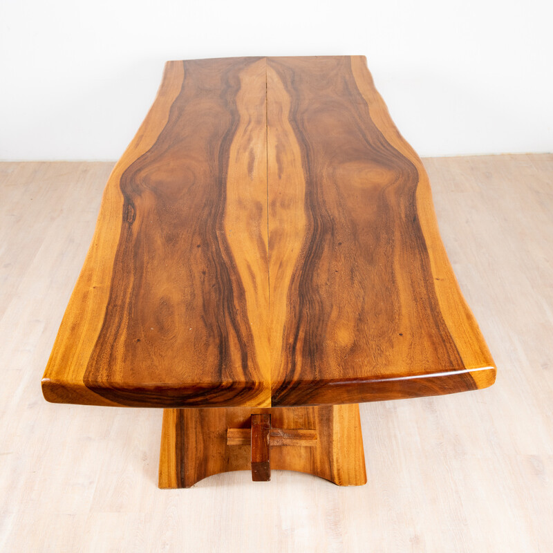 Vintage flamboyant dining table, France 1960