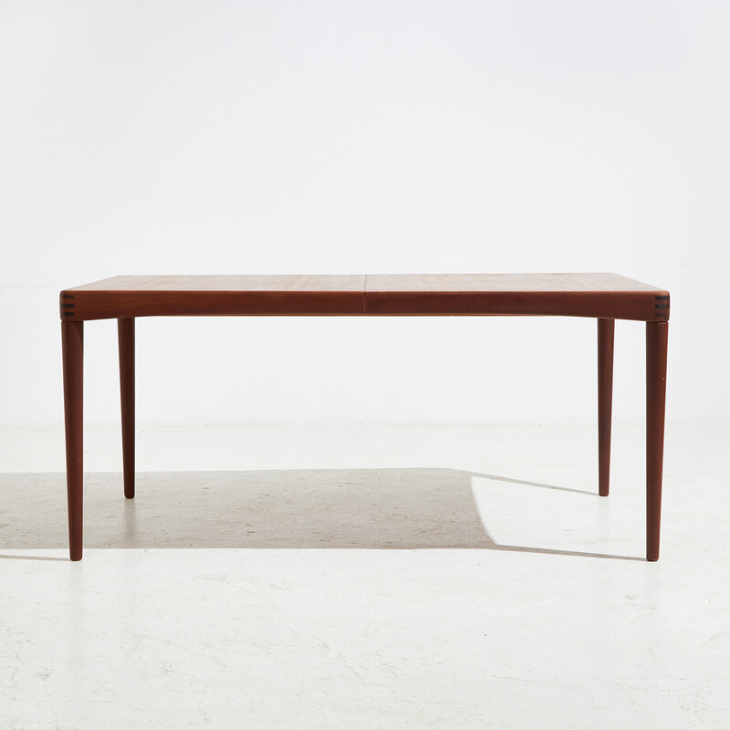 Vintage teak dining table by H.W. Klein for Bramin, Denmark