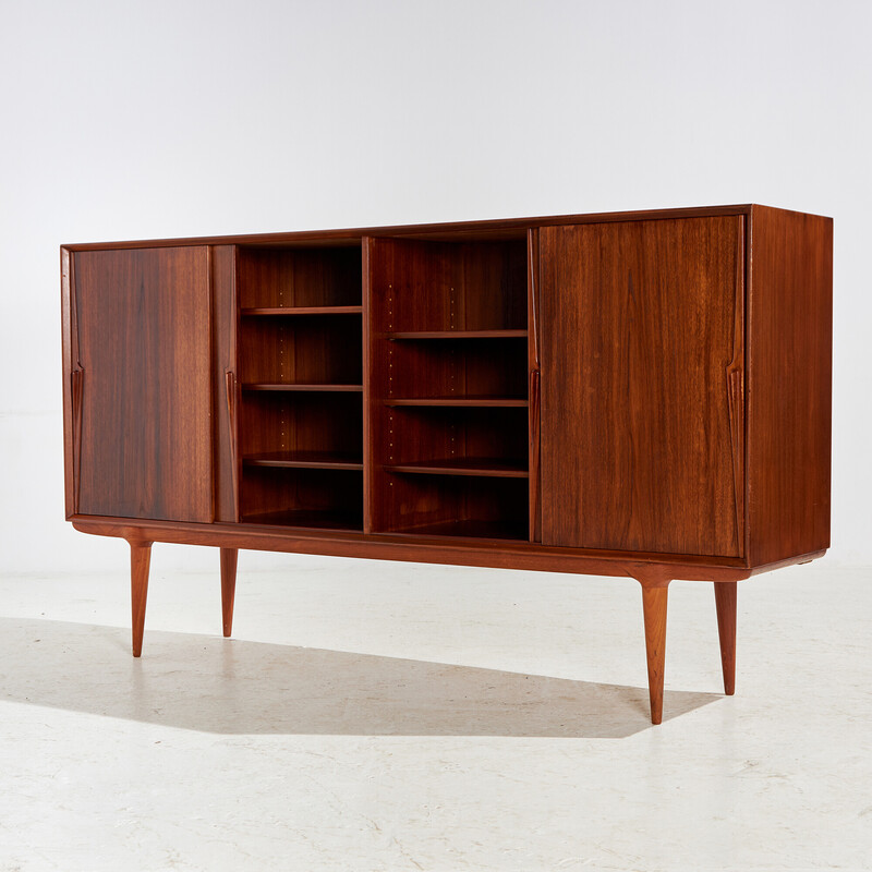 Vintage model 19 teak sideboard by Gunni Omann for Omann Jun Møbelfabrik, 1960