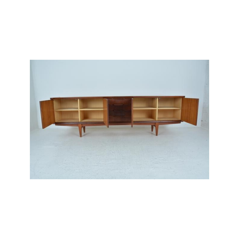 4 doors swedish teak sideboard - 1960s