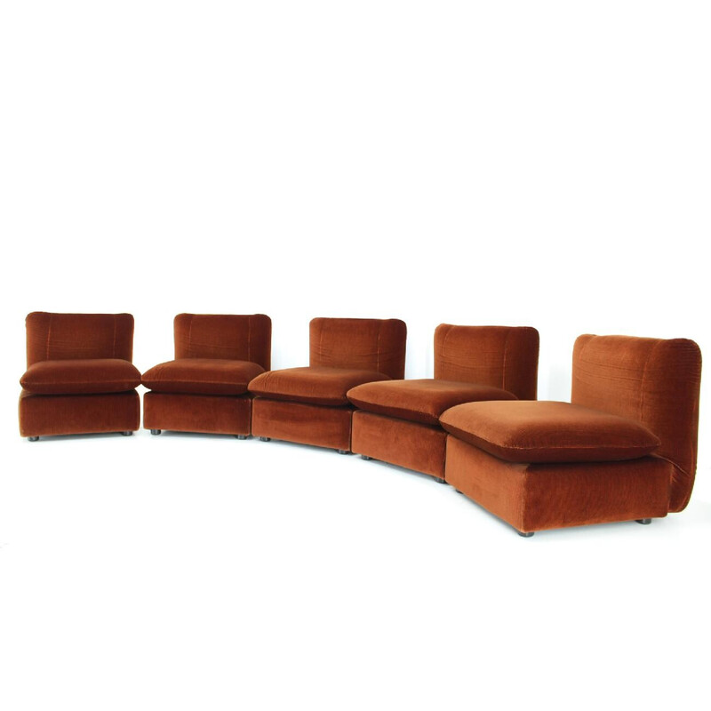 Modulares 3-Sitzer-Sofa Vintage, Italien 1970