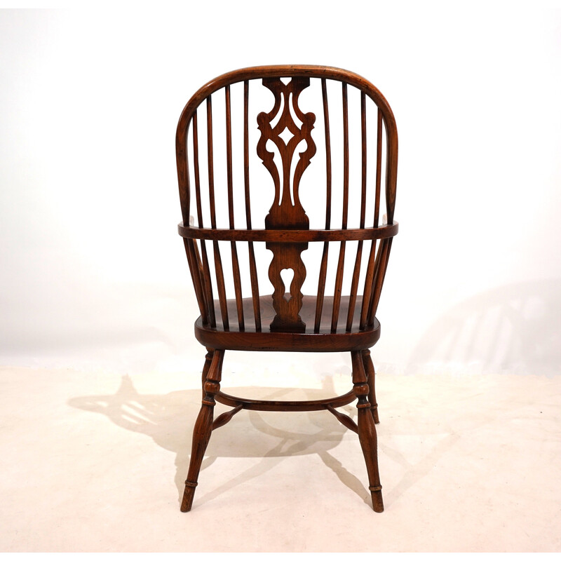 Vintage Windsor chair with armrests, England