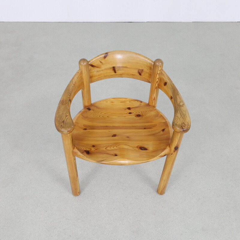 Set of 4 vintage pine dining chairs by Rainer Daumiller for Hirtshals Savvaerk, Denmark 1970