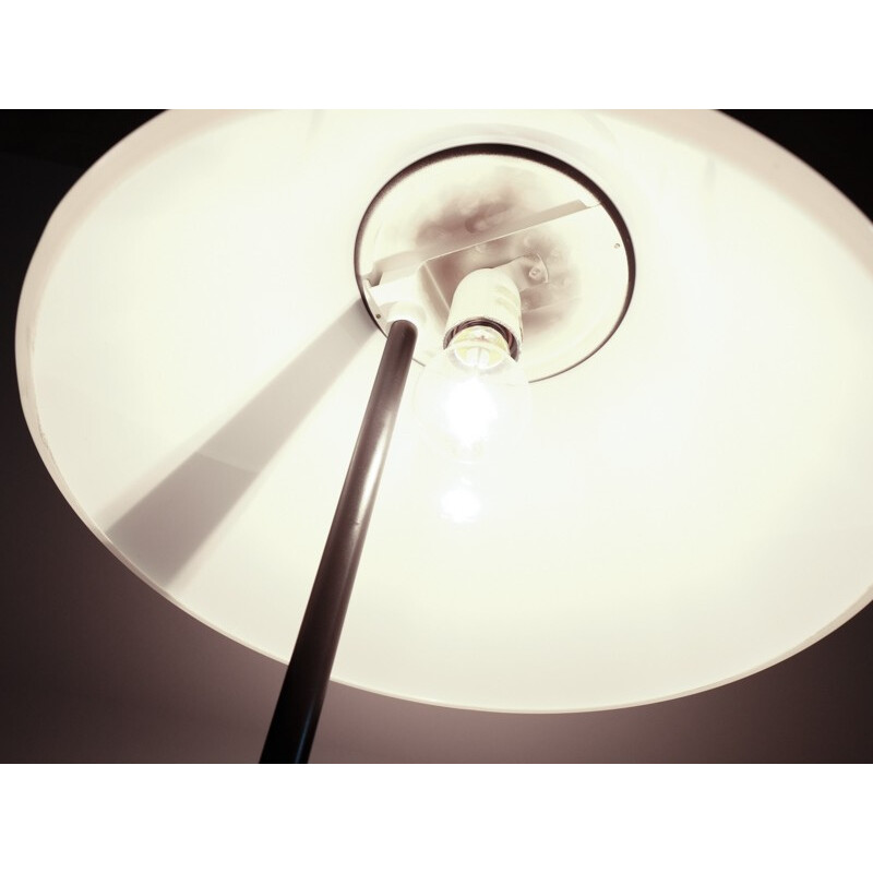 Black and white table lamp by Louis Poulsen - 1960s