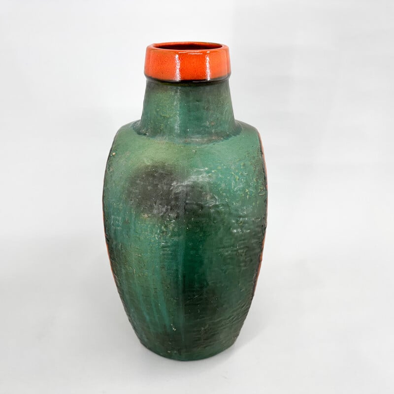 Vase de sol vintage en céramique par Dieter Peter pour Carstens Toennieshof, Allemagne 1972