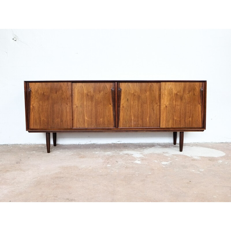 Compact sideboard in rosewood by Omann Jun - 1960s