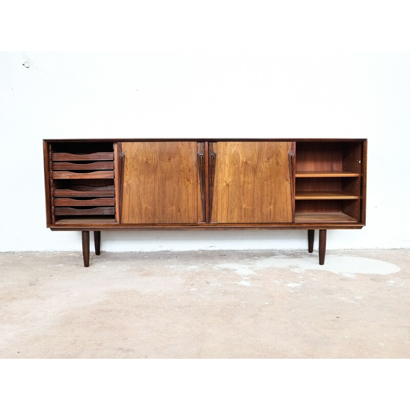 Buffet compact en palissandre par Omann Jun - 1960