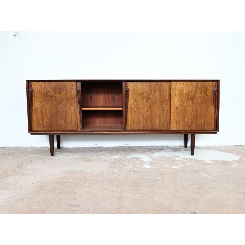 Compact sideboard in rosewood by Omann Jun - 1960s