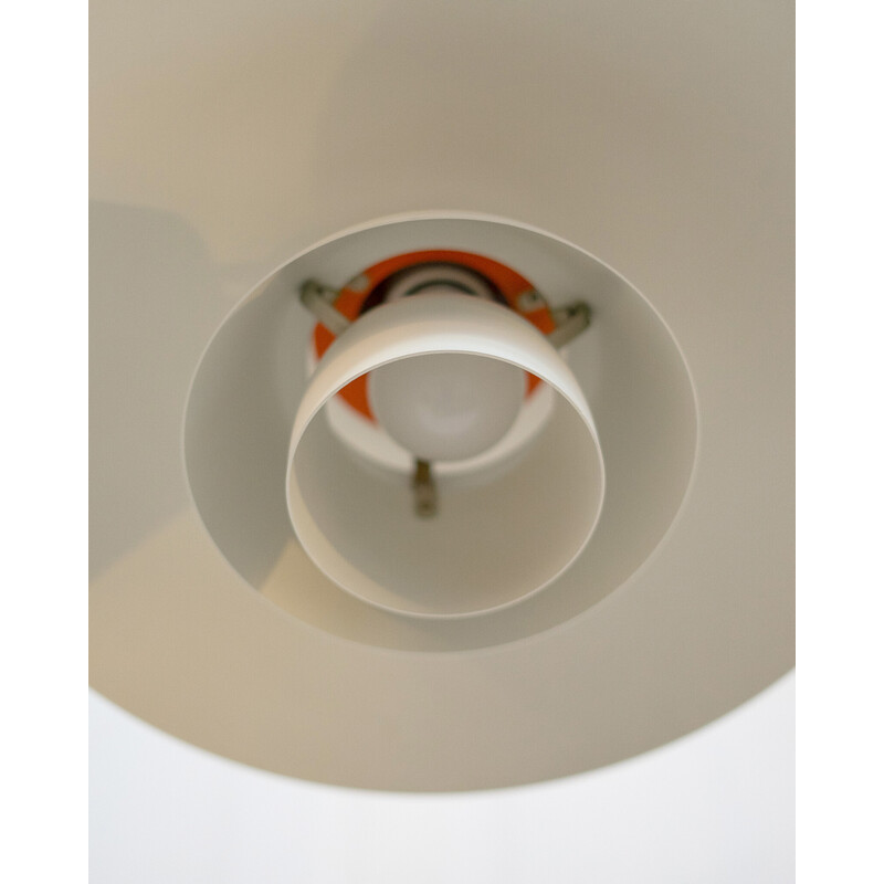 Vintage white PH 4/3 pendant lamp by Poul Henningsen for Louis Poulsen, Denmark 1971