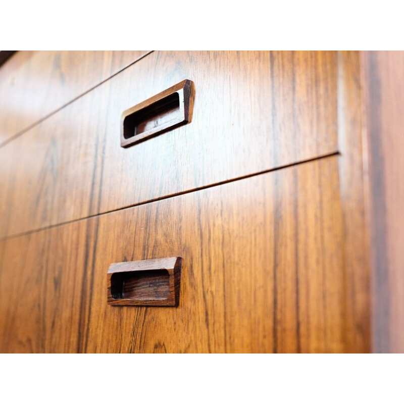 Large Danish chest of drawers in rosewood - 1960s