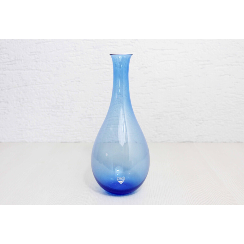 Vase vintage Orrefors en verre, 1970