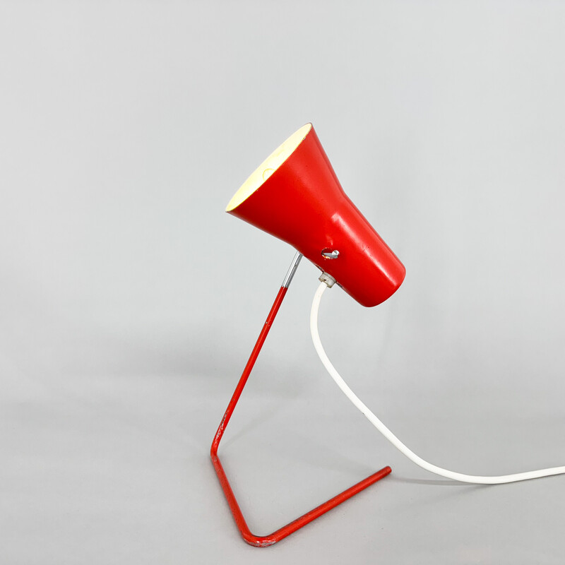 Vintage table lamp by Josef Hurka for Drupol, Czechoslovakia 1960