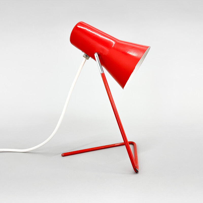 Lampe de table vintage par Josef Hurka pour Drupol, Tchécoslovaquie 1960